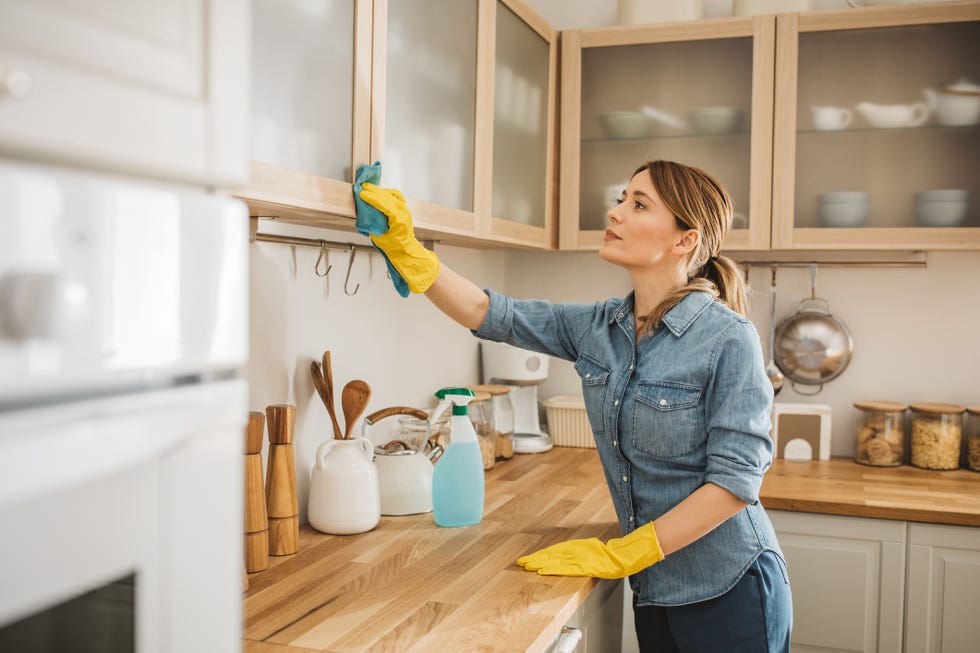 new year cleaning projects deep clean kitchen