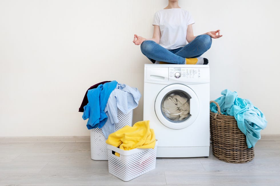 new year cleaning projects laundry routine