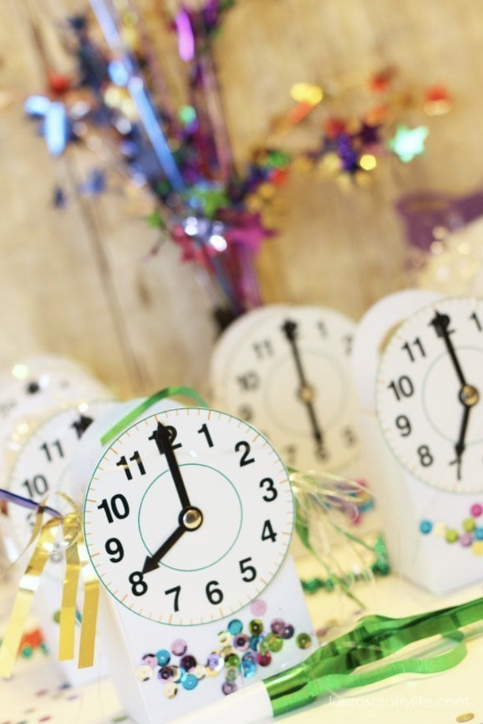 New Year's Eve countdown goods