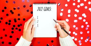 2022 goals list new year's resolutions