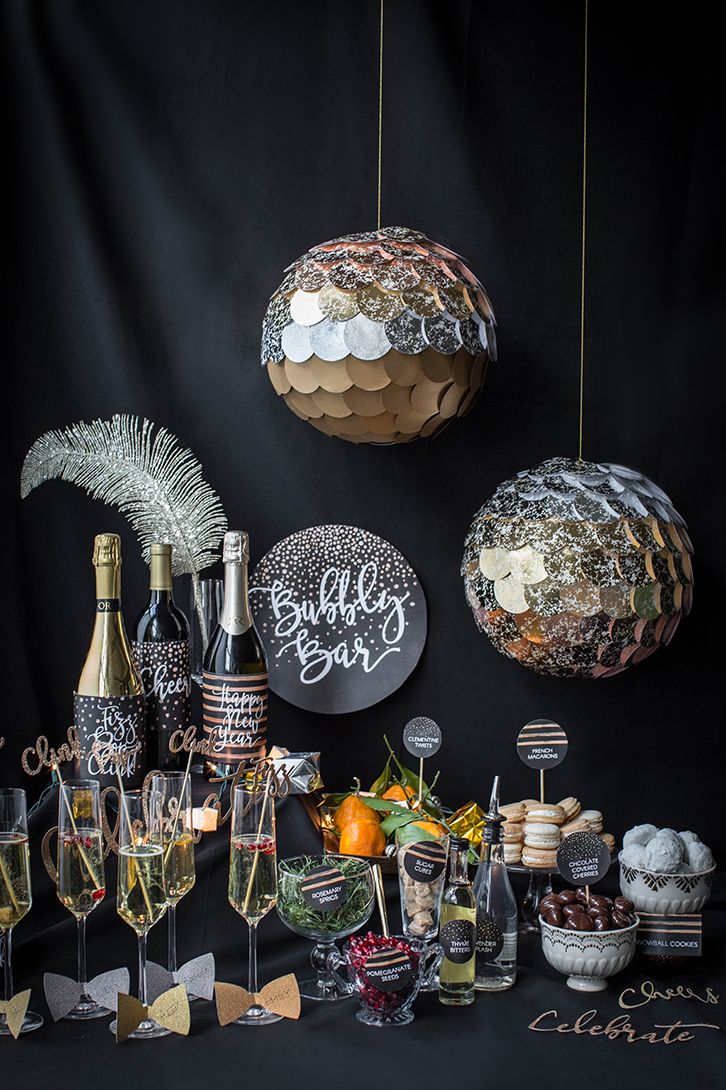 Gold Party Decor - Celebrations at Home