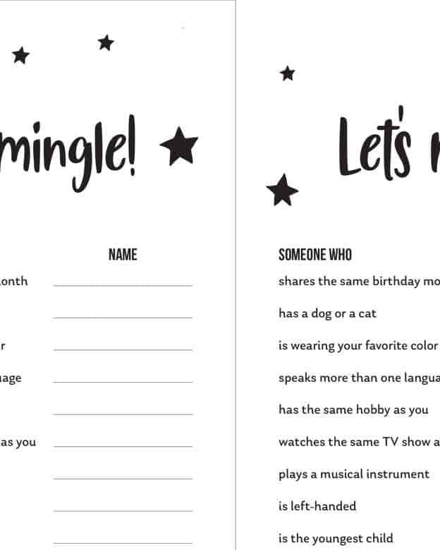 New Year's Eve Would You Rather Questions Printable