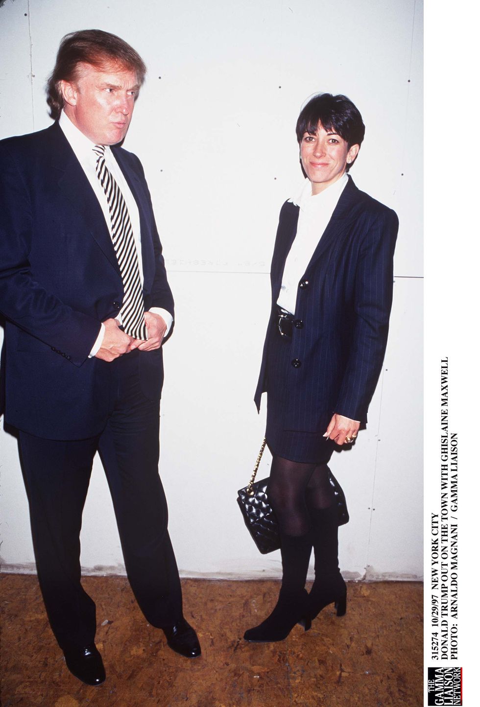 donald trump out on the town with ghislaine maxwell photo arnaldo mag