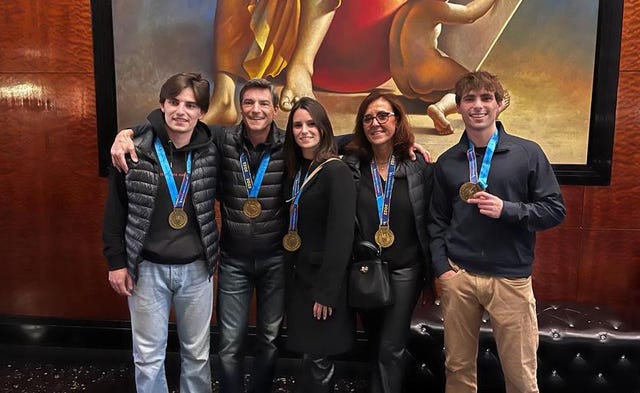 famiglia menicanti, new york, maratona