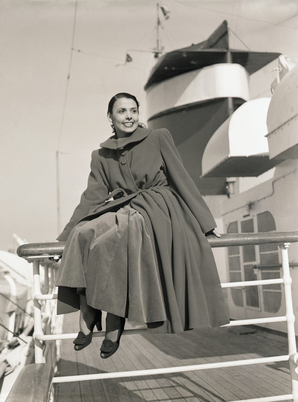 lena horne returning to new york by ship