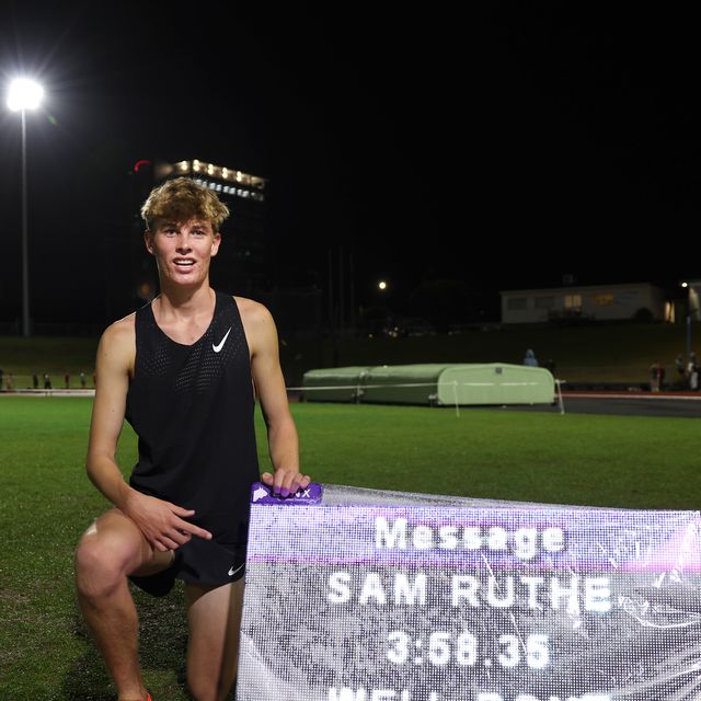 sam ruthe attempts to break 4 minute mile barrier
