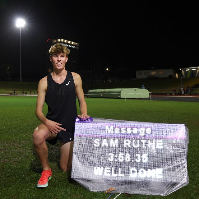 sam ruthe attempts to break 4 minute mile barrier