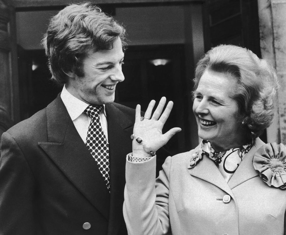 thatcher and son