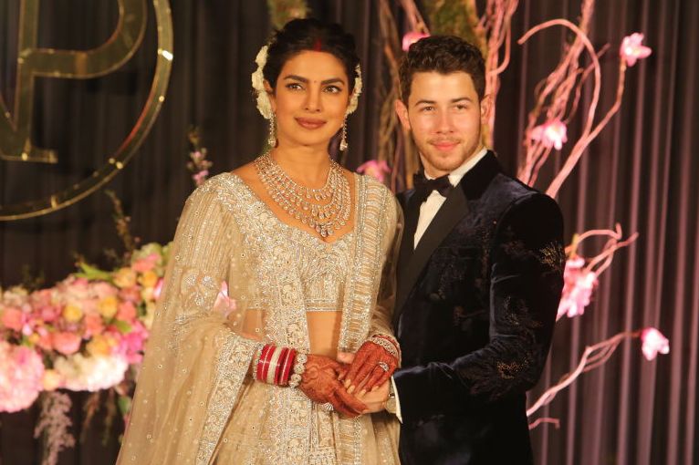 wedding reception of bollywood actor priyanka chopra and american singer nick jonas