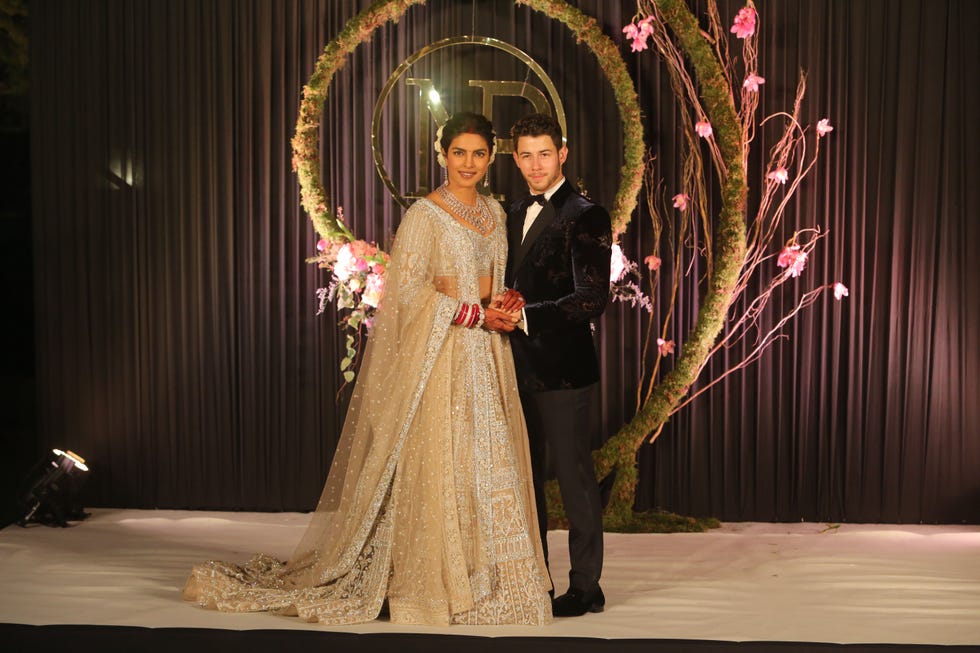 wedding reception of bollywood actor priyanka chopra and american singer nick jonas