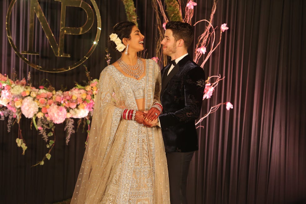 wedding reception of bollywood actor priyanka chopra and american singer nick jonas