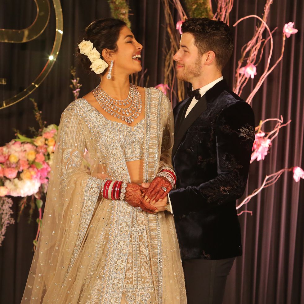 wedding reception of bollywood actor priyanka chopra and american singer nick jonas