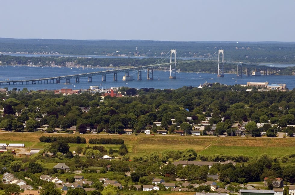 vista panorámica de la ciudad de newport, estados unidos