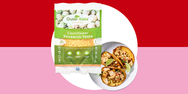 Review: Low-Carb Cauliflower Pizza & Sandwich Thins from Outer Aisle -  Diabetes Strong