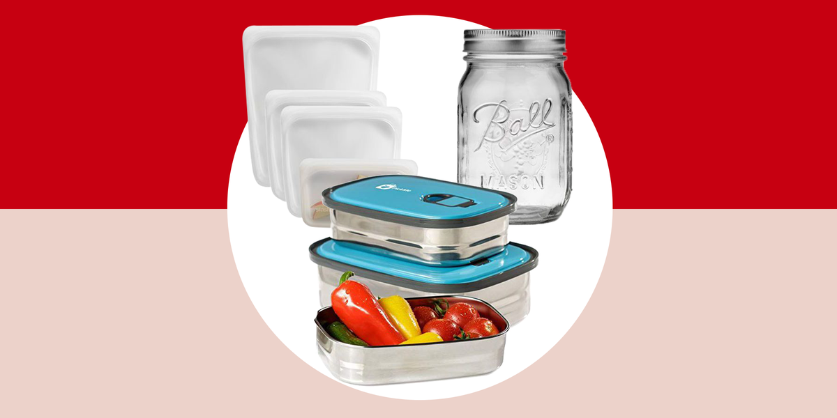Food storage containers, Product, Mason jar, Shelf, Plastic, Lunch, Preserved food, Water bottle, Cooler, Home appliance, 