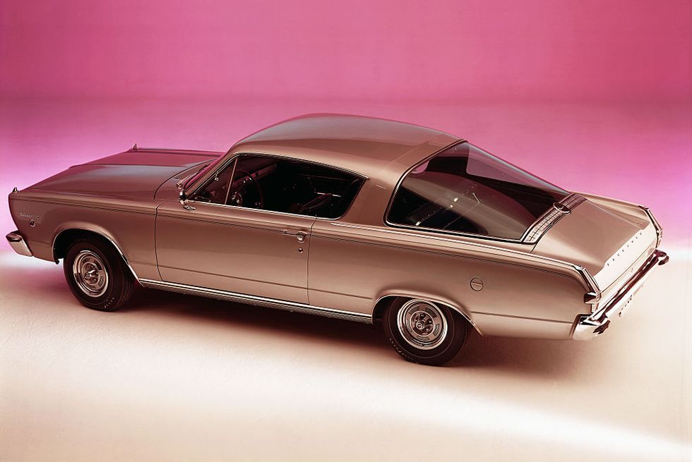 american muscle cars, 1966 plymouth barracuda
