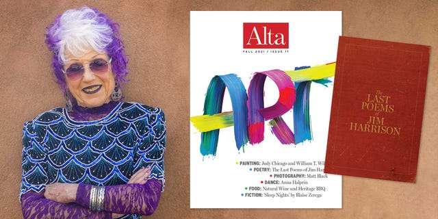 judy chicago, alta cover