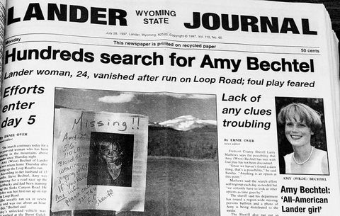 Long Gone Girl newspaper clipping