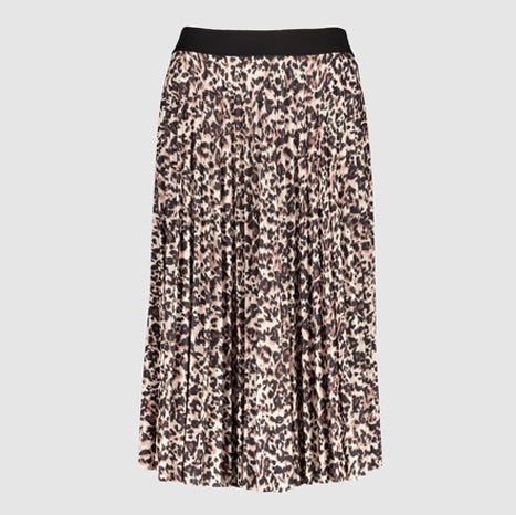 Next animal print pleated skirt