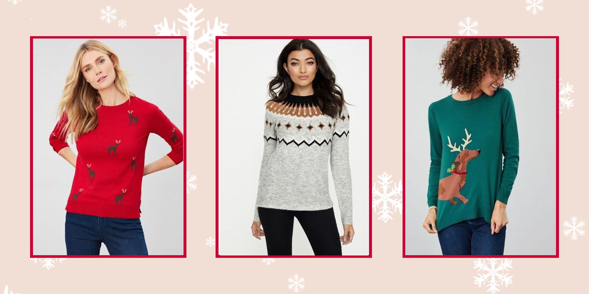 Christmas jumpers Joules for the festive season