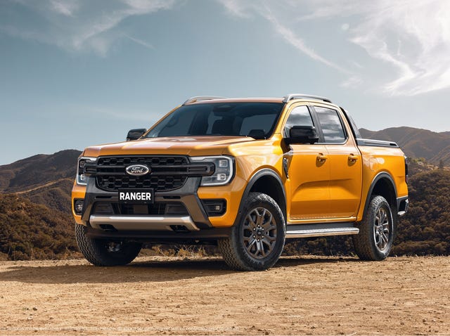 2023 ford ranger front exterior