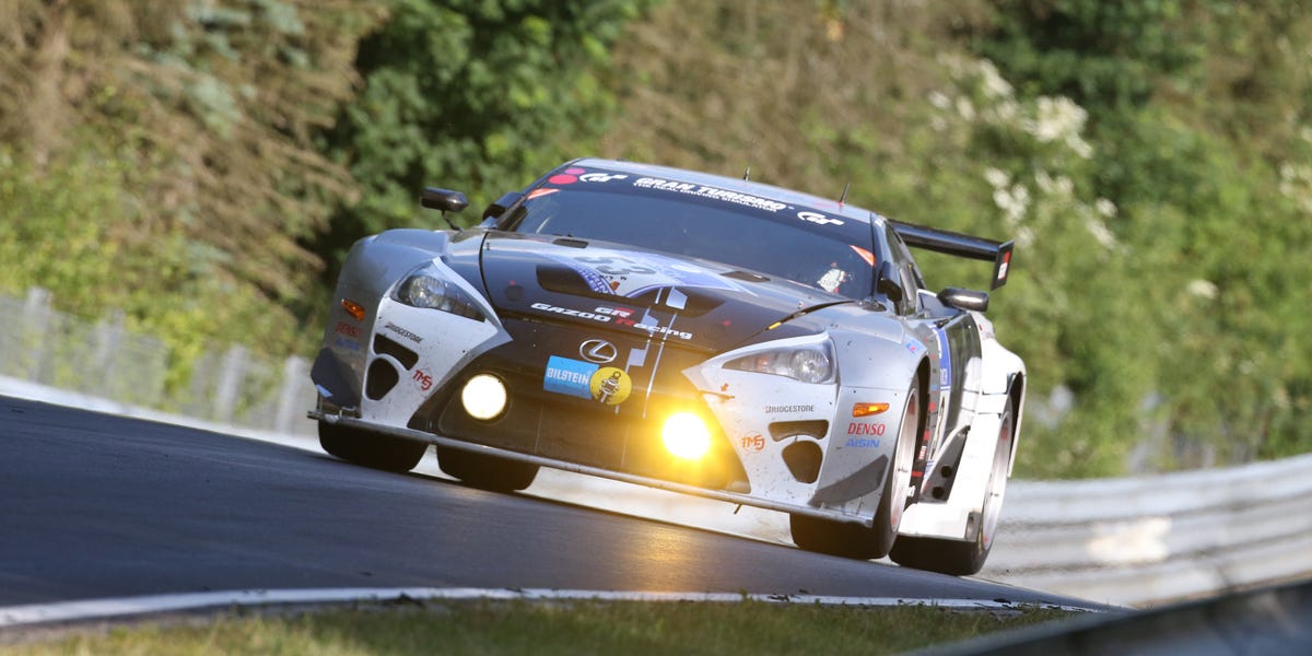 Gazoo Racing's Lexus LFA Code X Hits The Track: Video