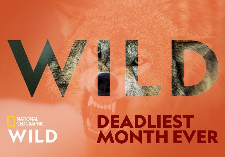 April is Deadliest Month Ever op Nat Geo Wild