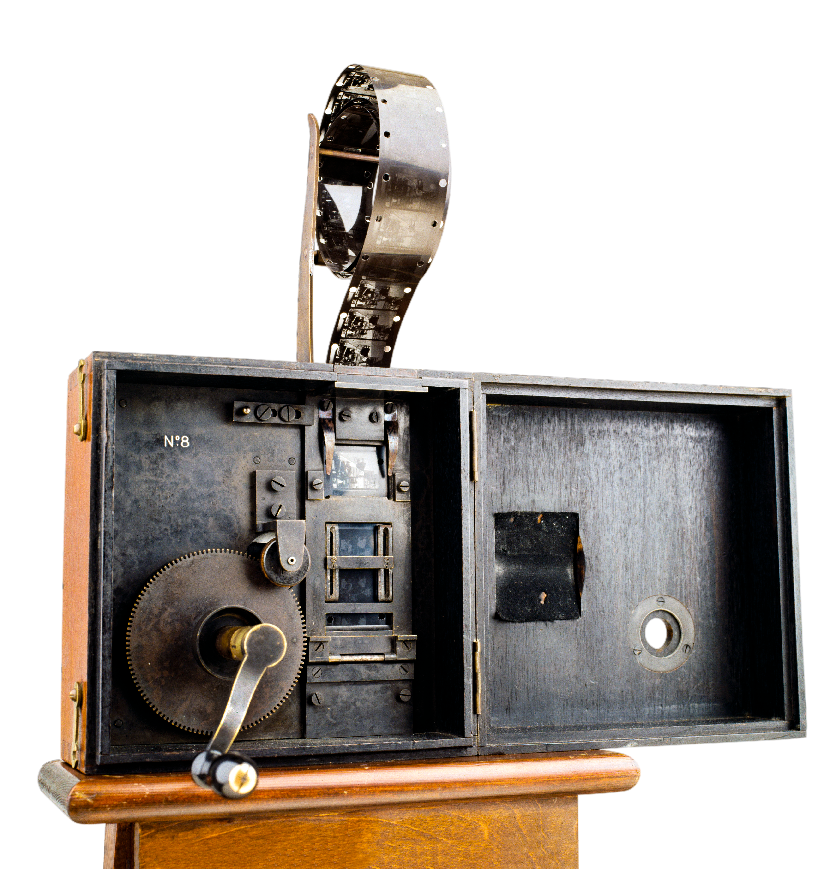 Cinematograaf uitgevonden door de broers Lumire in 1895