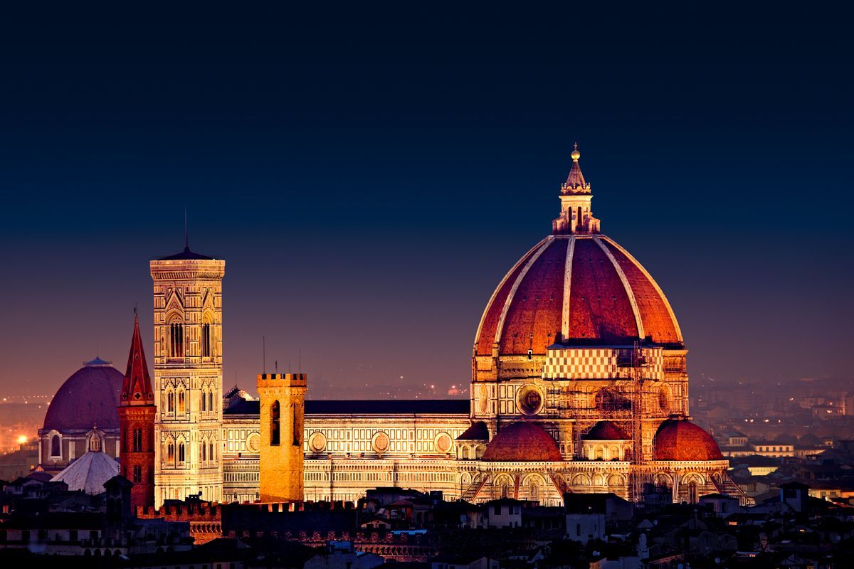 Florence was in de 15deeeuw de bakermat van de Renaissance Filippo Brunelleschis iconische koepel die de kathedraal van Florence bekroont symboliseert dit nieuwe elan in de kunst