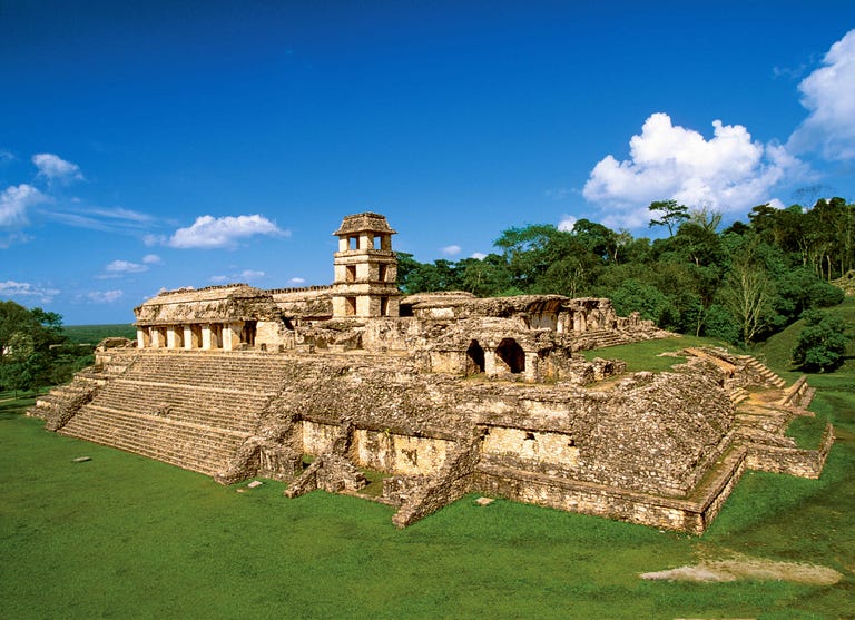 palenque een mayastad in de mexicaanse jungle