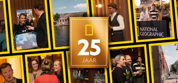 gratis jubileumavond: 25 jaar national geographic magazine