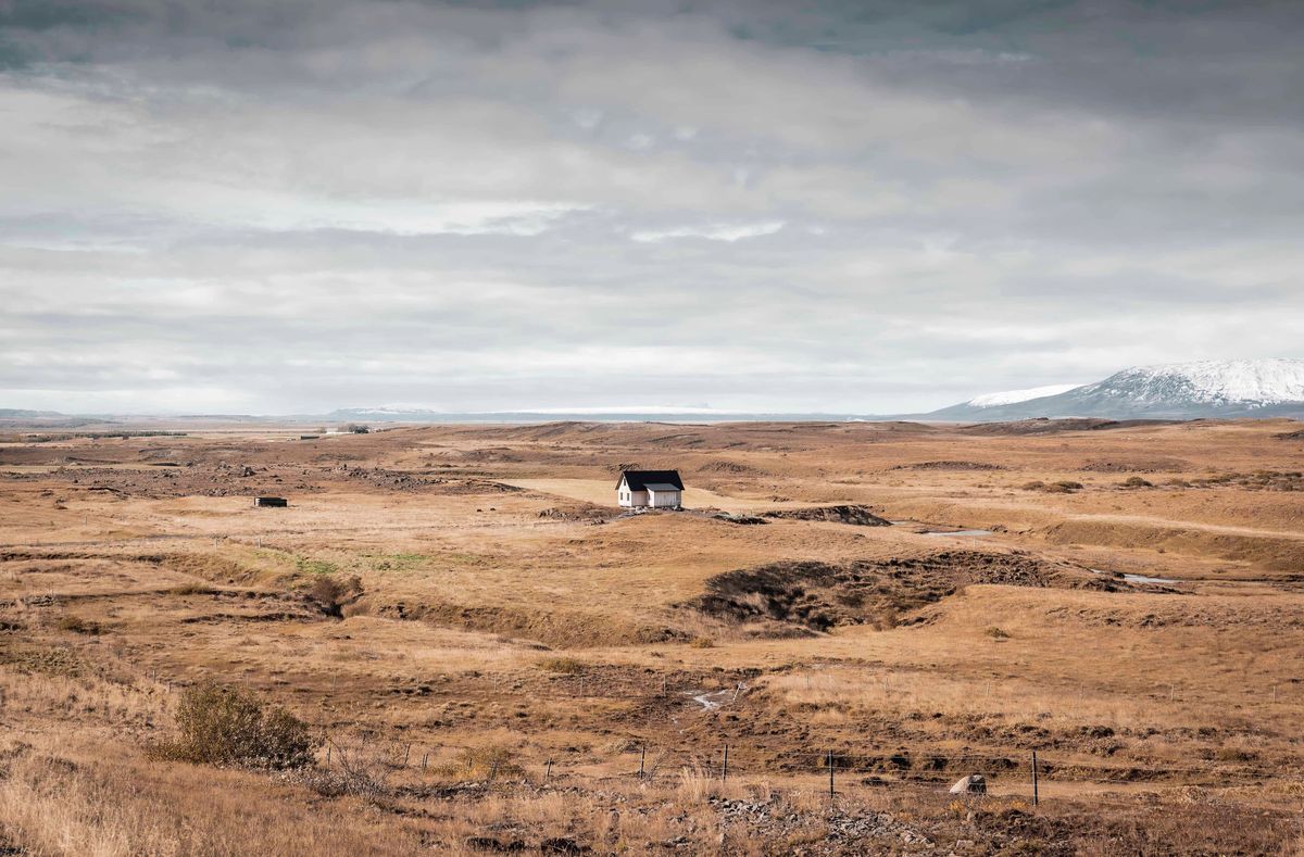 Golden Circle het meest toeristische brokje IJsland ligt er dezer dagen eenzaam en verlaten bij