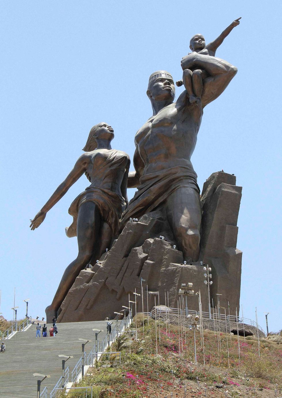 Monument voor de Afrikaanse Wedergeboorte Senegal