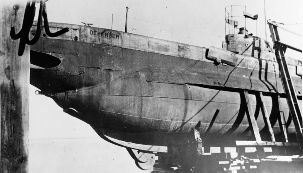 Divers Have Found the Historic Experimental Submarine ‘Defender’