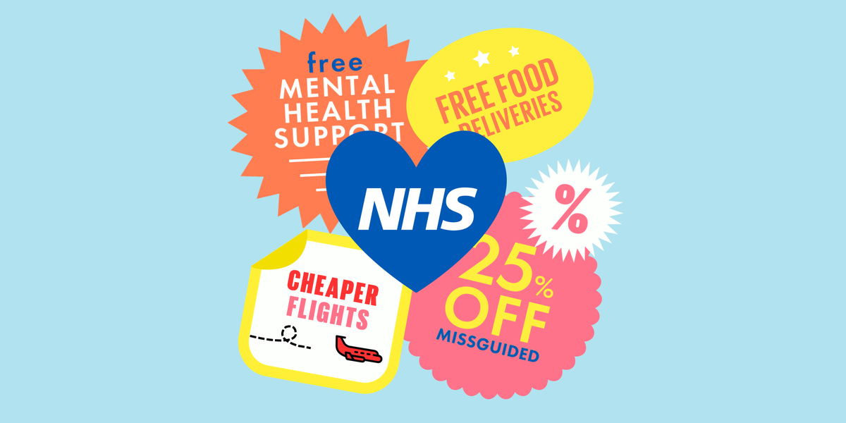 Major discounts for NHS staff, social and healthcare workers