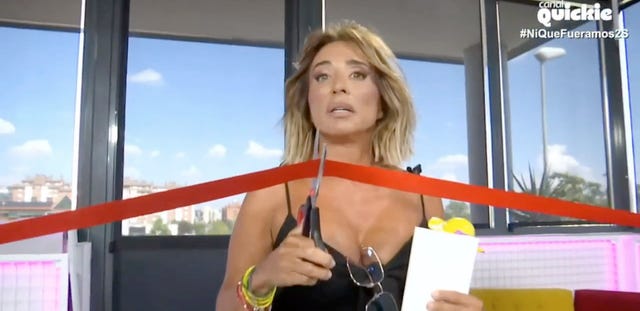 maria patino inaugura el nuevo plato