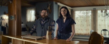 nick frost, aisling bea, get away trailer