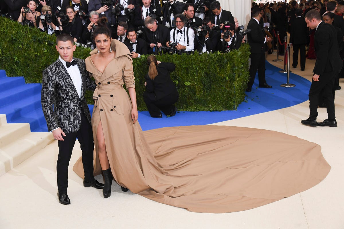 Nick Jonas Wore a Piece of Priyanka Chopra's Wedding Dress