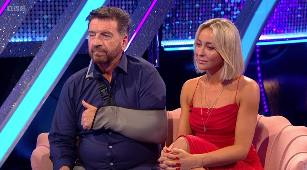 nick knowles, luba mushtuk, strictly it takes two