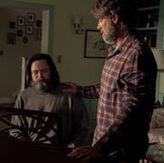 nick offerman and murray bartlett in the last of us season 1