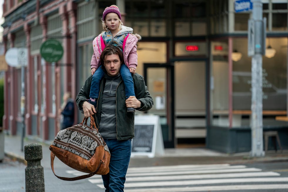 maid l to r rylea nevaeh whittet as maddy and nick robinson as sean in episode 104 of maid cr ricardo hubbsnetflix © 2021