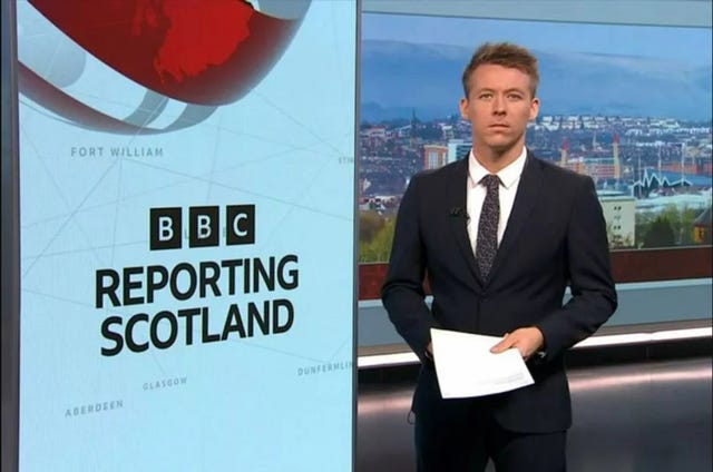nick sheridan, presentador de bbc escocia