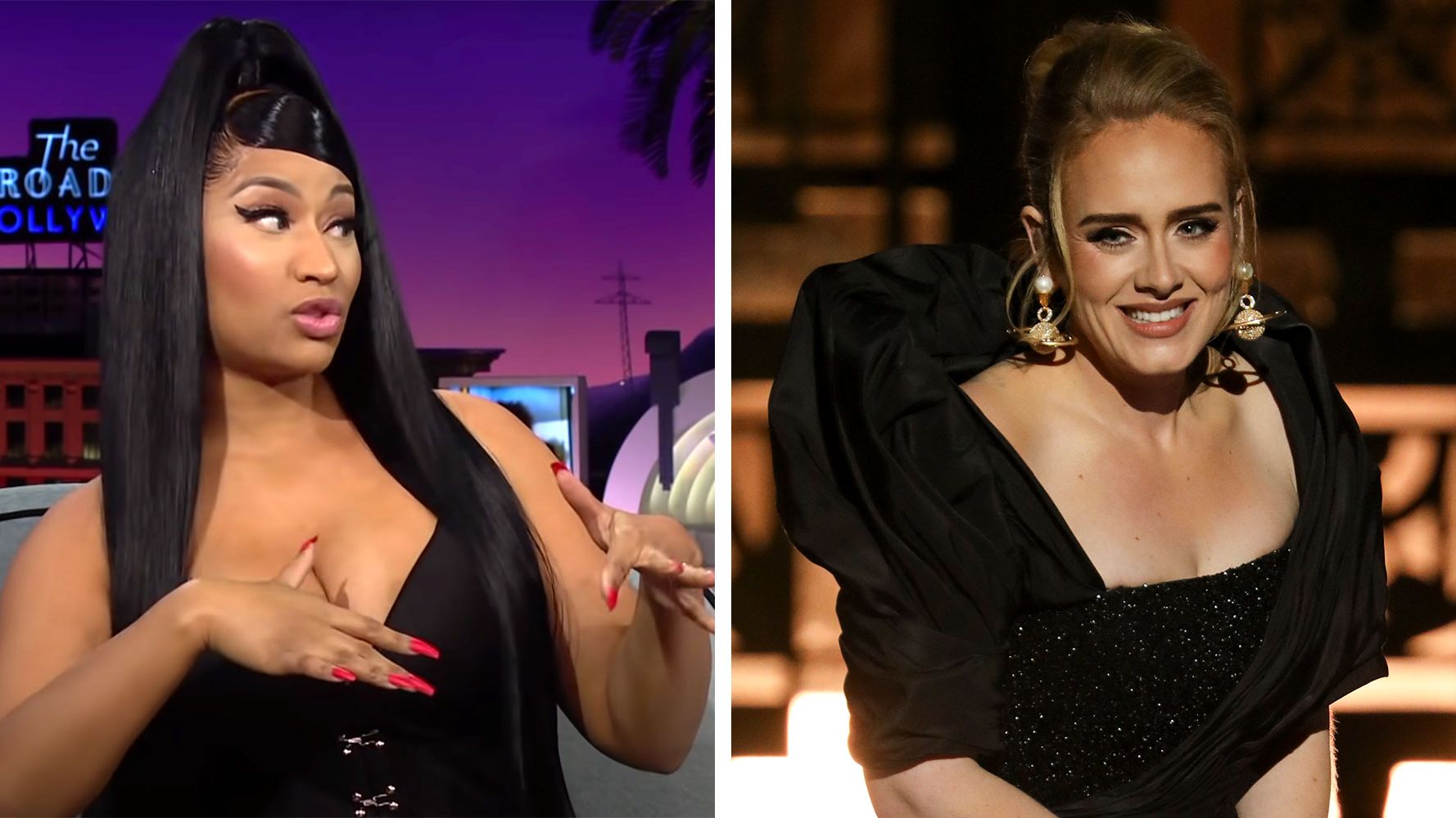 Nicki Minaj Porn Captions Joi - Hear Nicki Minaj's Spot-On Adele Impression