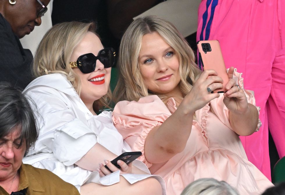 celebrity sightings at wimbledon 2022 day 4