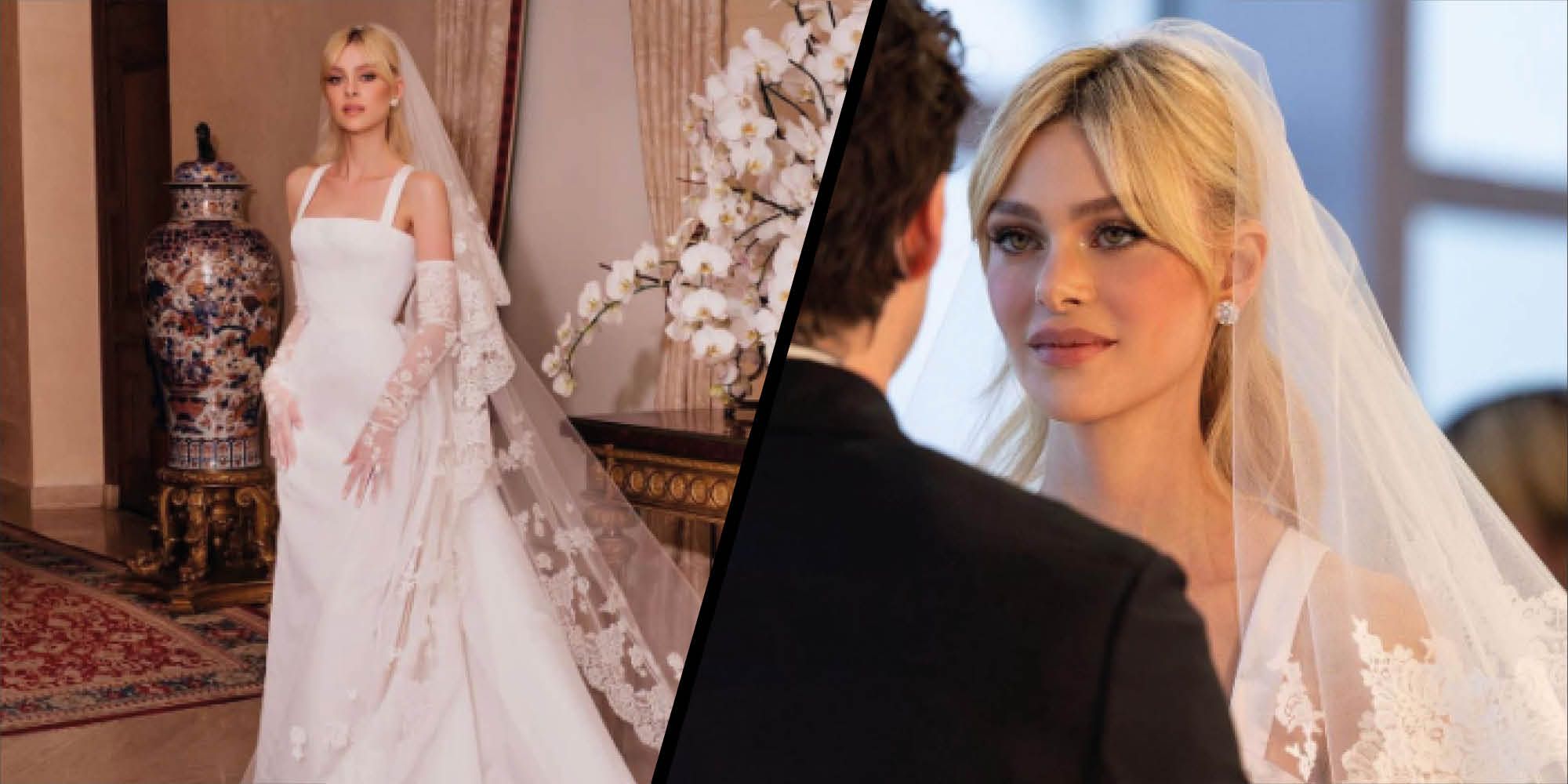 Nicola Peltz's Custom Valentino Couture Wedding Dress Was Like “A