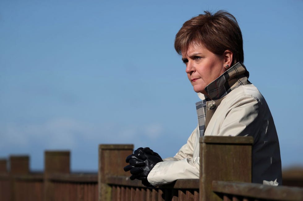 nicola sturgeon, primera ministra de escocia