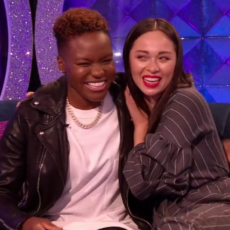 nicola adams and katya jones, strictly come dancing