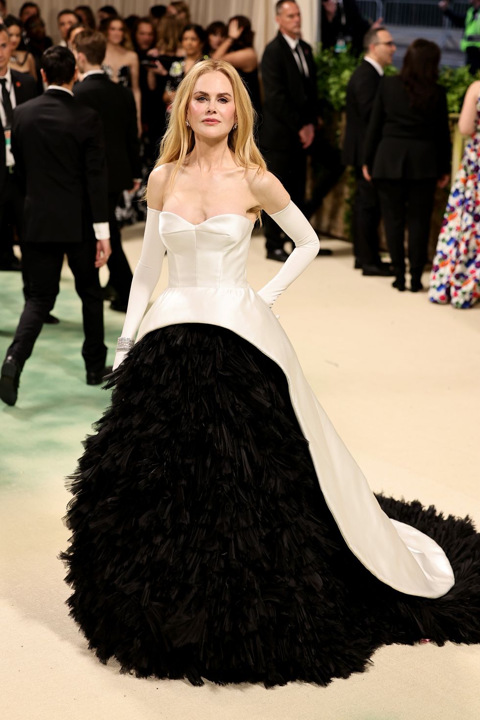 the 2024 met gala celebrating "sleeping beauties: reawakening fashion" arrivals