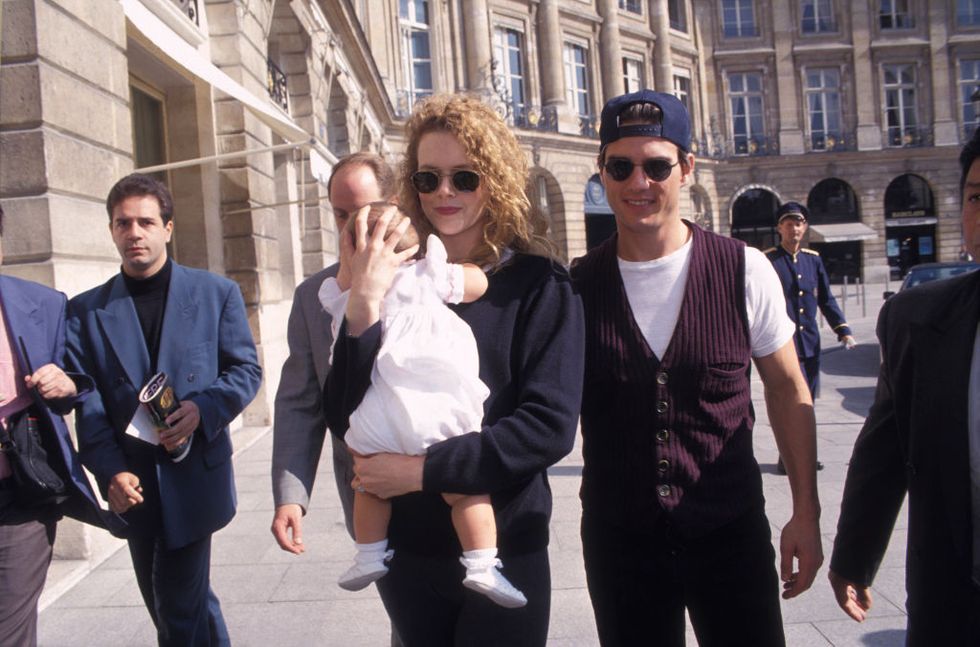 nicole kidman et tom cruise à paris en 1993