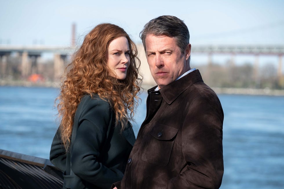 nicole kidman and hugh grant portray grace and jonathan fraser in hbo's the undoing﻿